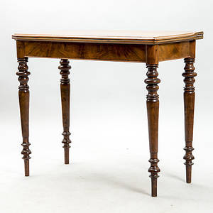 SPELBORD, björkrotfaner, 1880-tal.