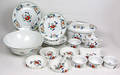 ABENDBROT SERVICE, Porcelaine de Paris, Pavot.