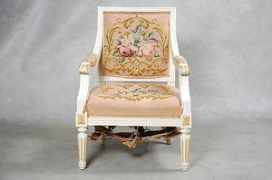 KARMSTOL, gustaviansk stil.