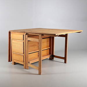 SLAGBORD, furu, 1900-talets första hälft.