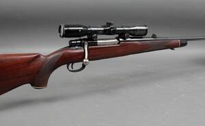 Jagtriffel Husqvarna kaliber .30-06 7,62X63mm med Nickel Model Supra sigtekikkert