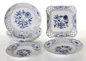 MEISSEN, SERVISDELAR, FEM ST