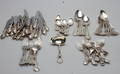 BESTICKSERVIS, nysilver. 85 delar. GAB, 1900-tal.