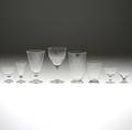 SERVISDELAR, 73 st, glas, 1900-tal.