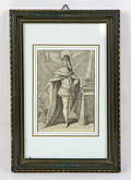KUPFERSTICH, Fridericus IV. Rex.