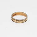RING, 18k guld, vikt ca 4,6 gr.