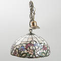 TAKLAMPA, Tiffany-modell, sent 1900-tal.