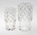 VASER, 2 st, glas, Sofiero, Orrefors, 1900-tal.