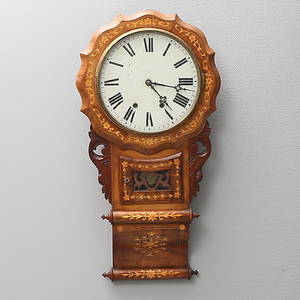 VÄGGUR, intarsia, 1900-tal.