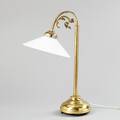 Bordslampa mässing