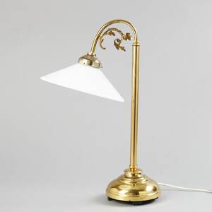 Bordslampa mässing