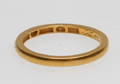 RING, guld, 23k, vikt ca. 3,7 gram.