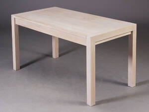 Langbord  spisebord, massivt egetræ