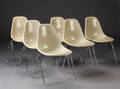 Charles Eames. Seks skalstole, model DSS 6 Denne vare er sat til omsalg under nyt varenummer 4384788