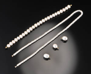 Perlesæt med Lynggaard dupsko 5