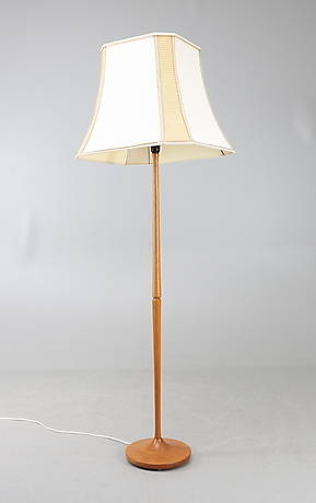 GOLVLAMPA, teak, 1900-talets mitt.