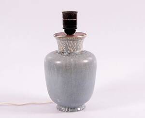 BORDSLAMPA, stengods, Gunnar Nylund, Rörstrand.