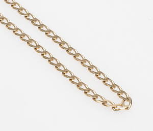 HALSKEDJA, 18k guld, vikt ca 14,6 gr.