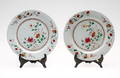 TALLRIKAR, ett par, porslin, Kina, Qianlong 1736-1795.