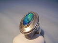 OPAL RING SILBER 900.