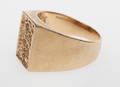 KLACKRING, 18k guld, vikt ca 11.3 gr.
