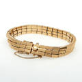ARMBAND, 18K rödguld. Vikt 39,0 g.