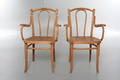KARMSTOLAR, ett par, Thonet. 1900-talets början.