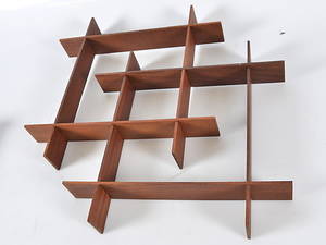 VÄGGHYLLA, TEAK, 196070-tal.