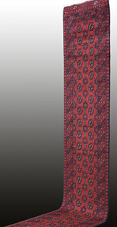 MATTA, orientalisk, Afghan, gallerimodell, 390 x 80 cm.