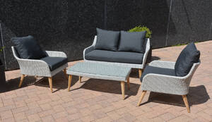 Lounge havesæt, model Cayenne - Light Grey