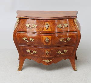 BYRÅ, rokoko stil, 1900-tal.