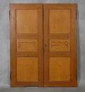 PARDÖRRAR för inredning, originalmålade Österlen 1800-tal.