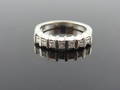 LUCKY SEVEN DIAMOND RING 0,60cts 14k Gold.
