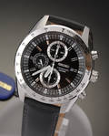 Seiko Chronograph herrearmbåndsur.