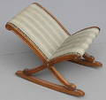 FOTPALL i form a gungstol, 1900-talets mitt.