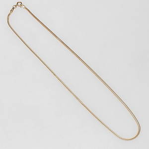 HALSBAND, 18k guld, vikt ca 4 gr.