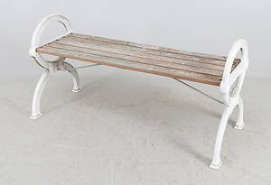 TRÄDGÅRDSBÄNK, 1900-tal.