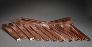 15 væglamper af kobber 15