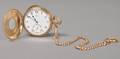 Rolex lommeur - kasse stemplet 375lænke stemplet 580. 1900-tallets første halvdel.