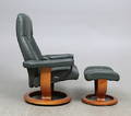 FÅTÖLJ med FOTPALL, Stressless, Ekornes, 19002000-tal.