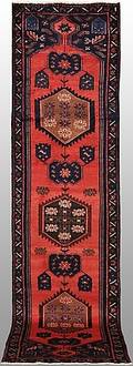 MATTA, persisk, hamadan, gallerimodell, 306 x 80 cm.