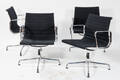 Charles  Ray Eames, vier Alu Chair EA 108, Ausführung Vitra 4