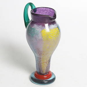 KJELL ENGMAN. Vas, glas, signerad, Kosta Boda, 1900-tal.