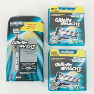 RAKHYVEL, RAKBLAD, Gillette Mach 3