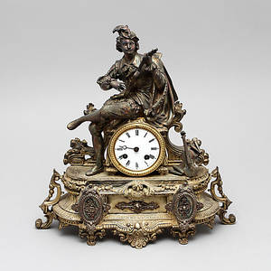 BORDSPENDYL, metall, 1900-tal.