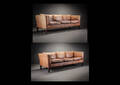 Dansk møbelproducent. To tre-pers. sofaer 2