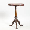 PELARBORD, mahogny, rokokostil.