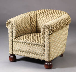 Dansk møbelproducent. Lænestol, 1930erne Denne vare er sat til omsalg under nyt varenummer 4340528