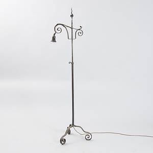 GOLVLAMPA, smide, tidigt 1900-tal.