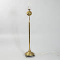 GOLVLAMPA, mässing, tidigt 1900-tal.